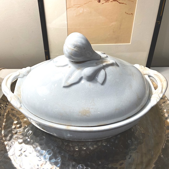 Antique Jacob Furnival Other - Antique Jacob Furnival White Ironstone Tureen